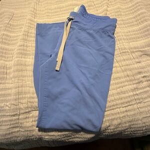 FIGS Livingston scrub pants- ceil Blue